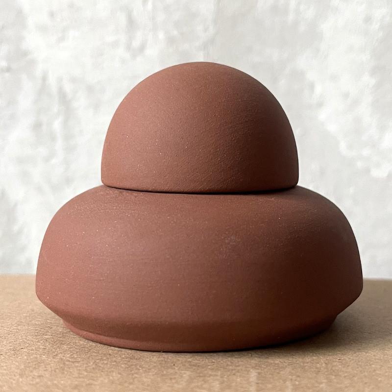 玻璃酒精灯煮茶炉茶具白泥炭炉酒精炉温茶器茶道加热保温咖啡小号