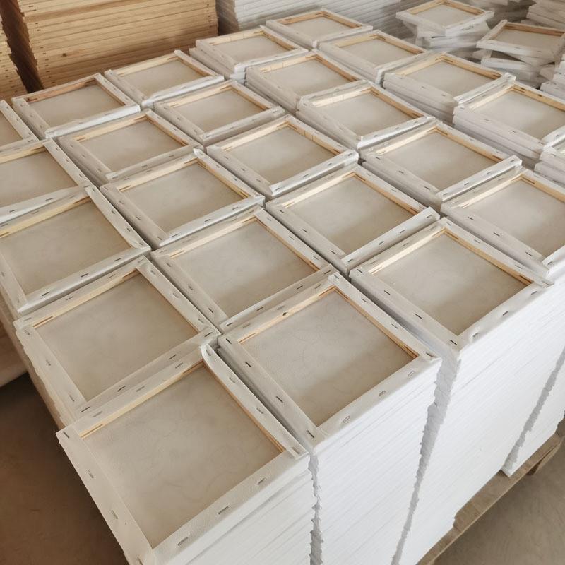 厂家油画框纯棉油画画框帆布框圆形异型框内框丙烯水粉油画板