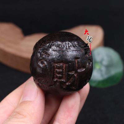 厂家 越南沉香木核桃健身球手球 沉香木摆件工艺品手把件