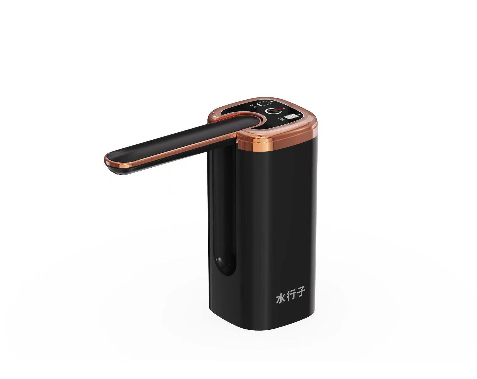 电动抽水器充电可折叠式抽水器定量一键出水桶装水抽水器