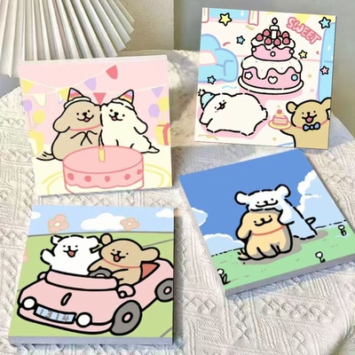 动漫大全数字油画diy卡通动漫