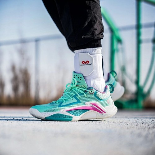 李宁反伍追猎1䨻科技减震防滑耐磨外场水泥地低帮实战男款篮球鞋