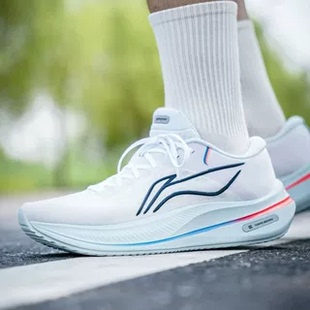 子 减震稳定支撑保护慢跑运动鞋 李宁越影5跑步鞋 男女2025秋冬新款