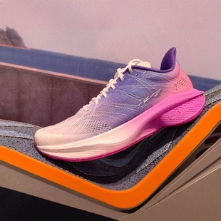 安踏马赫4ProV2氮科技专业马拉松竞速运动跑鞋中学生体考体侧鞋子