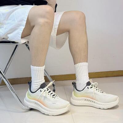 肖战同款李宁SOFT COOL 2丨休闲鞋男女款减震轻便舒适跑步运动鞋