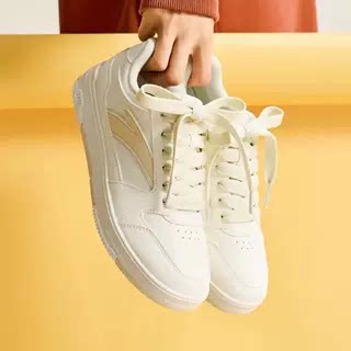 安踏小街顽|板鞋女2024新款春秋防滑耐磨户外潮流厚底运动休闲鞋图片