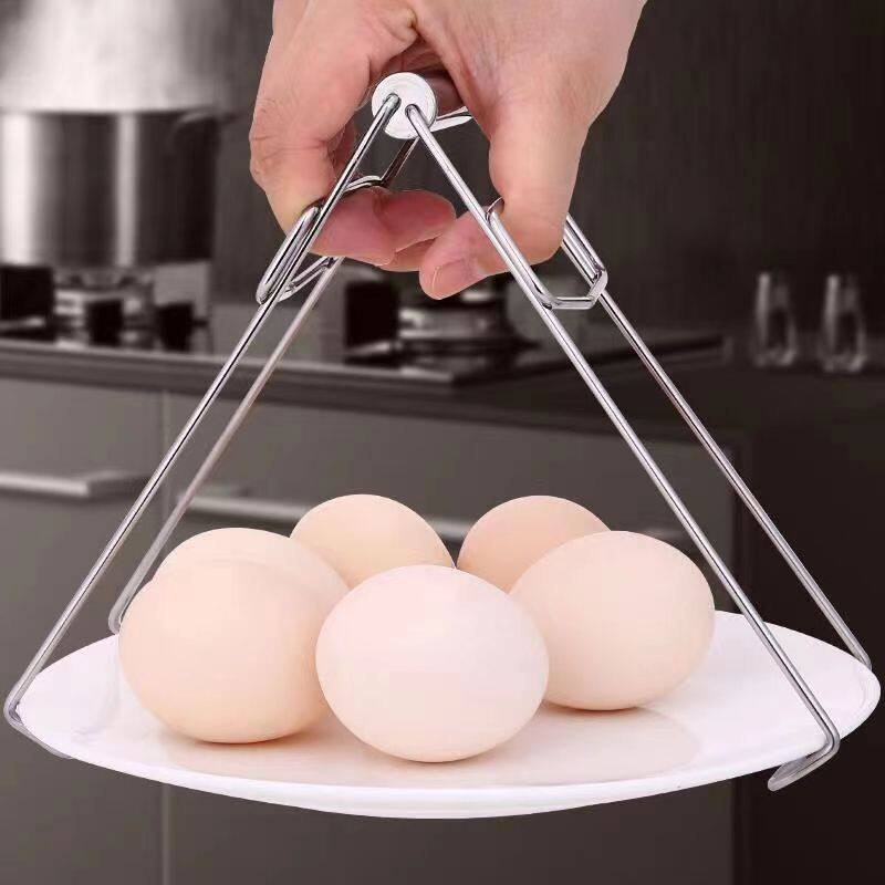 家用防烫提盘器不锈钢多功能防烫碟碗夹厨房夹盘器厨房工具碟碗夹