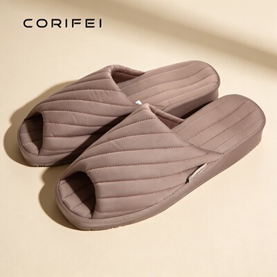 CORIFEI家丽芙居家防滑室内春夏四季厚底简约轻奢盆底女拖鞋33183