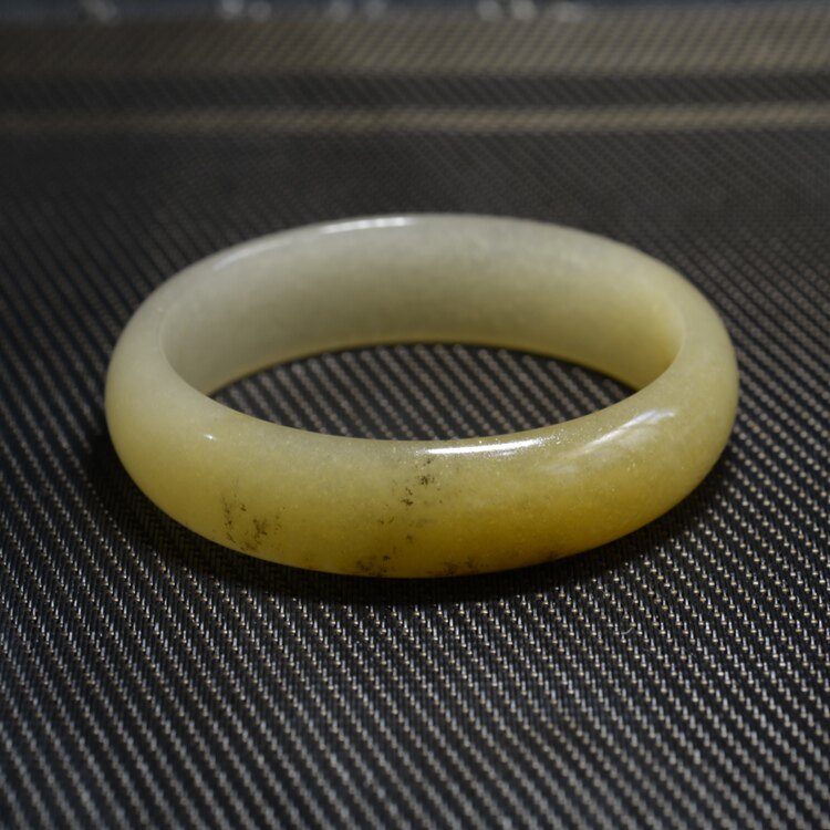 5圈 新疆戈壁玉 乌尔禾金丝玉手镯 草花手镯 天然水草22