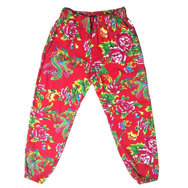 Thin section Ninth pants Travel? Exorcism Band Same item trousers originality peony Punk Casual pantsin the Men's clothing, Casual pants  category - from Buy2taobao.com to provide professional Taobao agent buy service