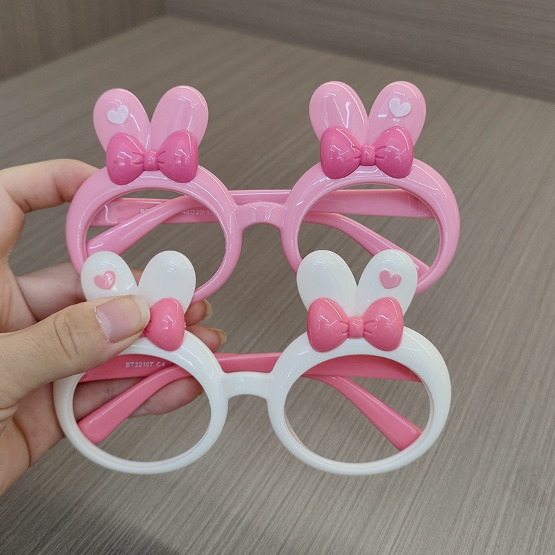 儿童眼镜框可爱卡通硅胶镜框女