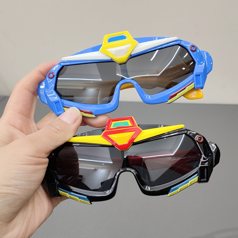 男童硅胶墨镜超酷潮童男女孩宝宝卡通玩具眼镜帅气儿童偏光太阳镜