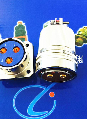 Y50DX-1603TJ2 Y50DX-1603ZK10 圆形连接器3针插头插座焊接式插件