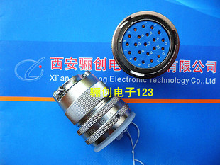 Y11X 2221ZJ10 圆形连接器 21芯插头插座接插件焊杯 2221TK2