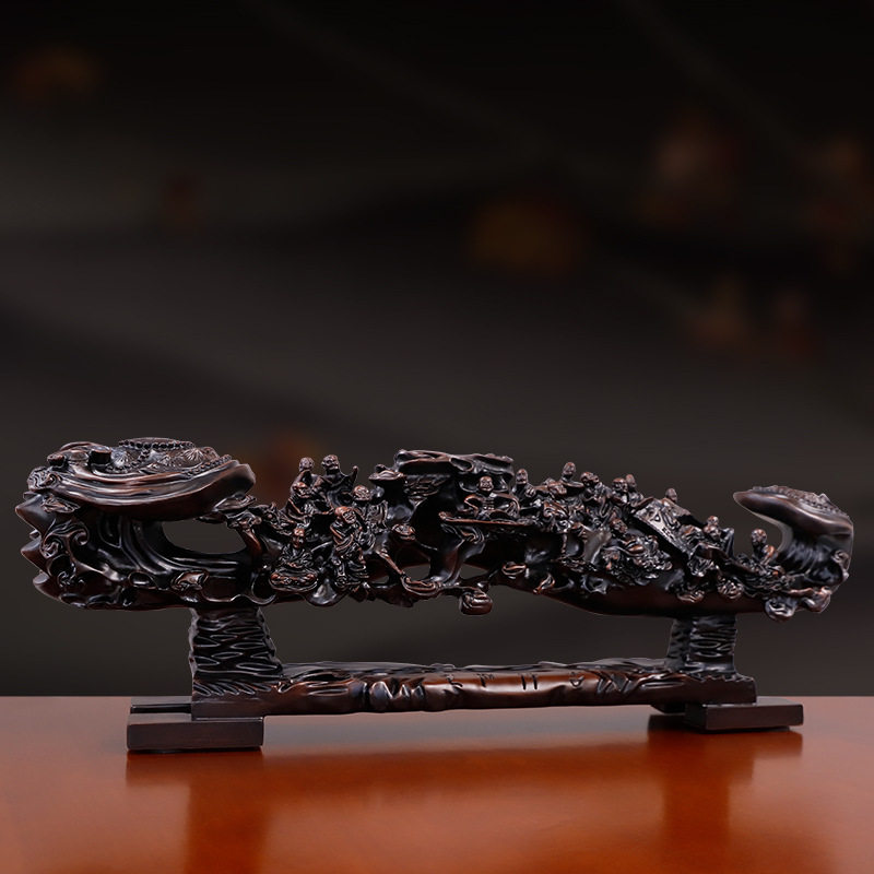 十八罗汉新中式进门玄关摆件如意高档客厅家居办公室公司开业礼品,家居饰品,桌面摆件,淘宝优惠券,粉丝福利购,淘宝优惠卷