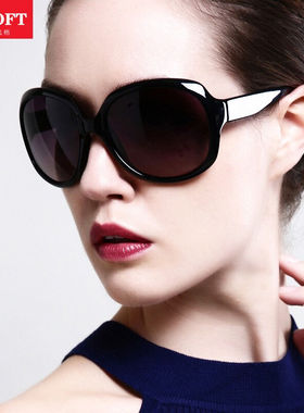 Diasoft2021年新款太阳镜女圆脸大脸偏光墨镜女太阳眼镜防紫外线