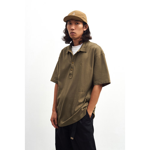 chichaqu纯棉短袖休闲短袖