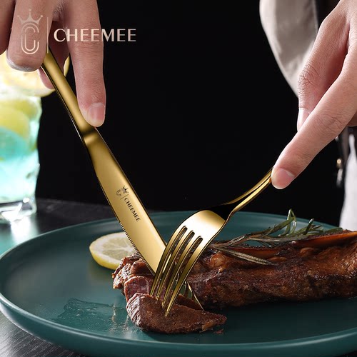 CHEEMEE不锈钢西餐餐具刀叉勺