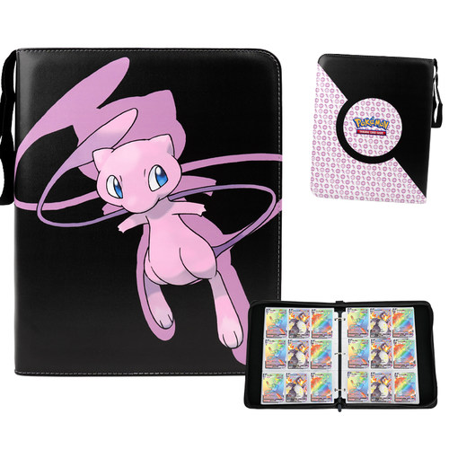 宝可梦梦幻卡册神奇宝贝收纳册大容量喷火龙收藏册Pokemon集卡包