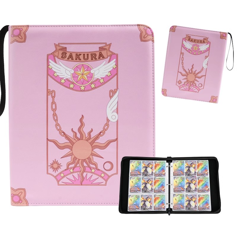 魔法小樱卡册魔卡少女樱收纳册小樱牌库洛牌收藏册百变小樱卡包