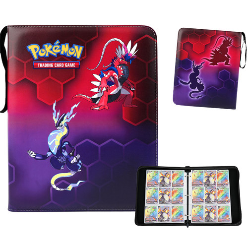 宝可梦卡册PTCG收藏册九宫格活页大容量卡片收集册卡包卡盒收纳册