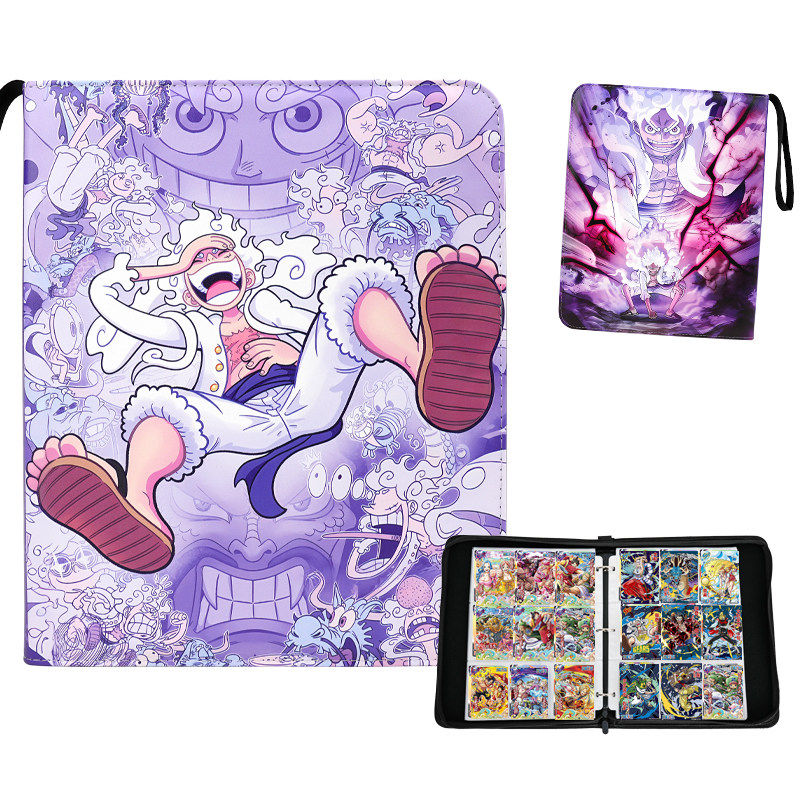 新款海贼王卡片收集册小恐龙航海王动漫卡片收藏册皮质带拉链卡册,模玩/动漫/周边/娃圈三坑/桌游,动漫挂件/文具,淘宝优惠券,粉丝福利购,淘宝优惠卷