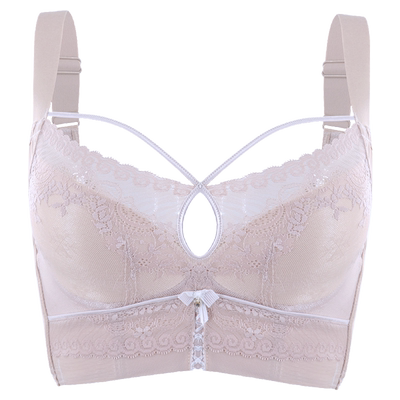 调整型文胸无钢圈内衣聚拢美体