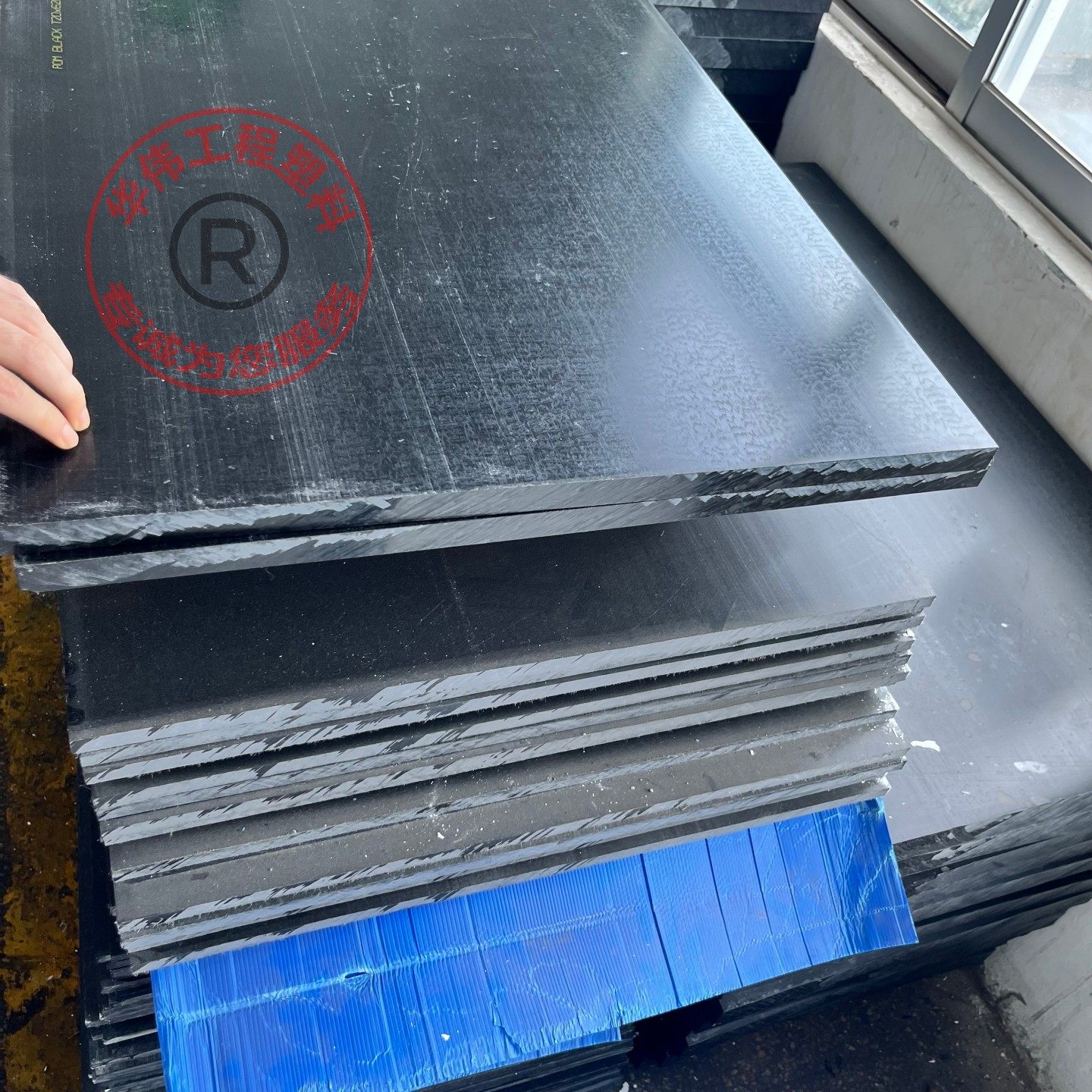 工程塑胶板PLA POE POP PP-B PPC PPT PVDC透明塑料棒板加工定制图片