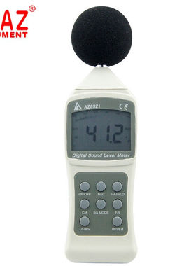 台湾衡欣AZ8921噪音计高精度分贝仪AZ8922/8925/8928声级计dB噪音