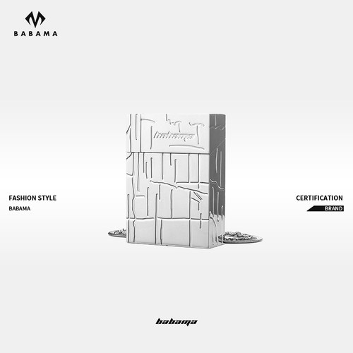 babama原创设计烟盒明星同款