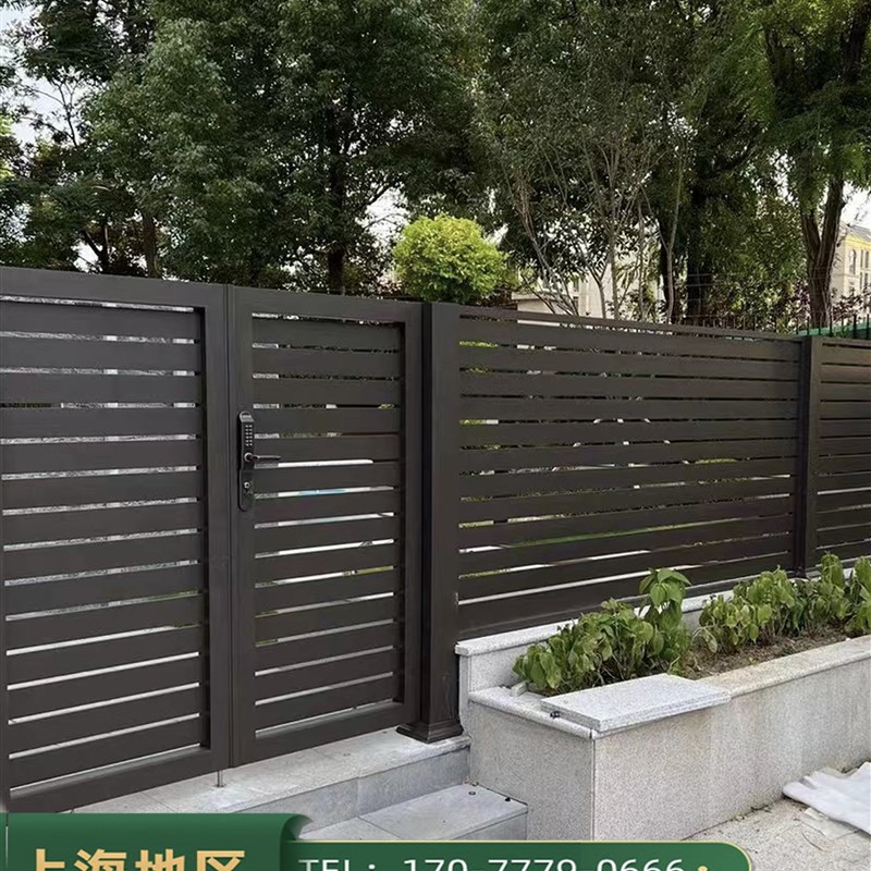 铝合金护栏铝艺围栏庭院铁艺阳台别墅围栏栅栏栏杆花园户外院墙面