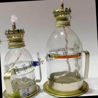 老式灯火仔怀旧煤油灯盏复古酥油灯乔迁拜拜火油灯火水灯子孙灯