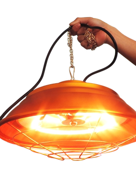 牧多多小猪保温灯卤素养殖取暖灯直径36cm节能可调温度小鸡育雏加