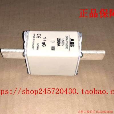 拍前询价:原装正品1SCA107788R1001 OFFNF1GG6 ABB熔断器 6A 需