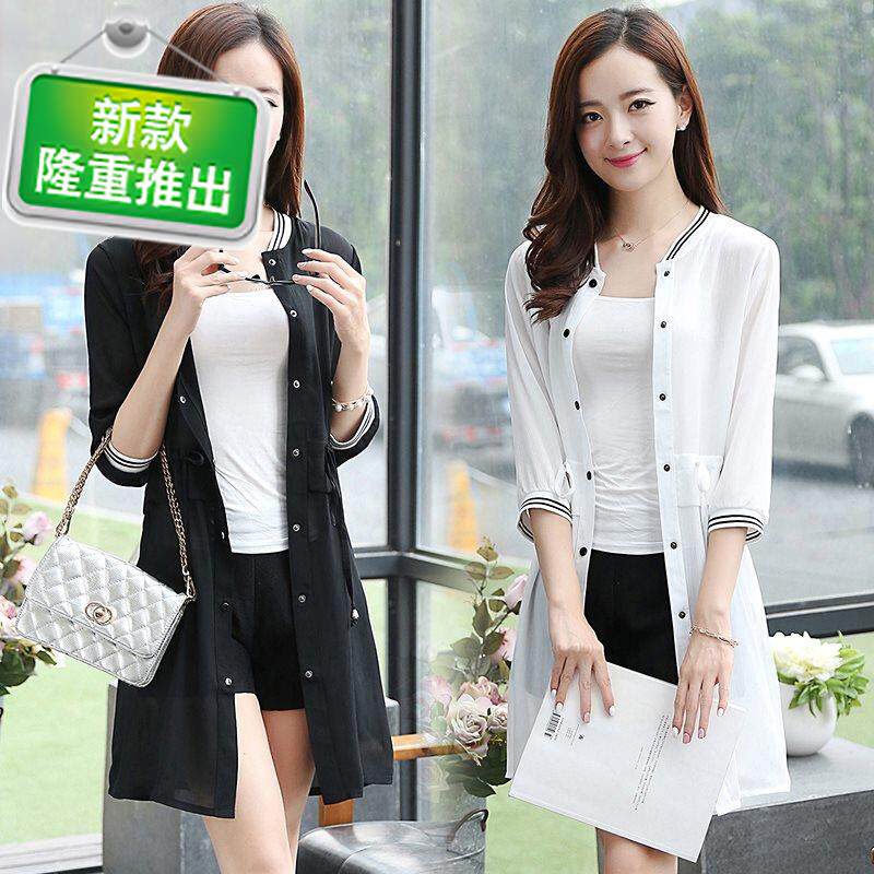 夏天长衫9女迷彩防晒衣女中长款度假薄外套海边沙滩披肩雪纺开衫|msdalam kategori Butik wanita / wanita, baju lace/baju chiffon - dari Buy2taobao.com untuk memberikan perkhidmatan ejen Taobao profesional membeli