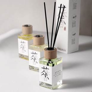 茶味香薰无火熏香卧室内男生持久房间家用车载香氛茶香空气