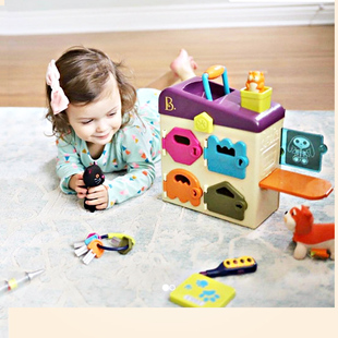 B.Toys比乐克利特宠物诊所动物医院儿童医生仿真过家家益智玩具