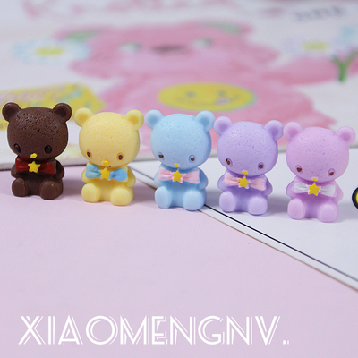 树脂仿真立体小玩偶奶油胶手机壳