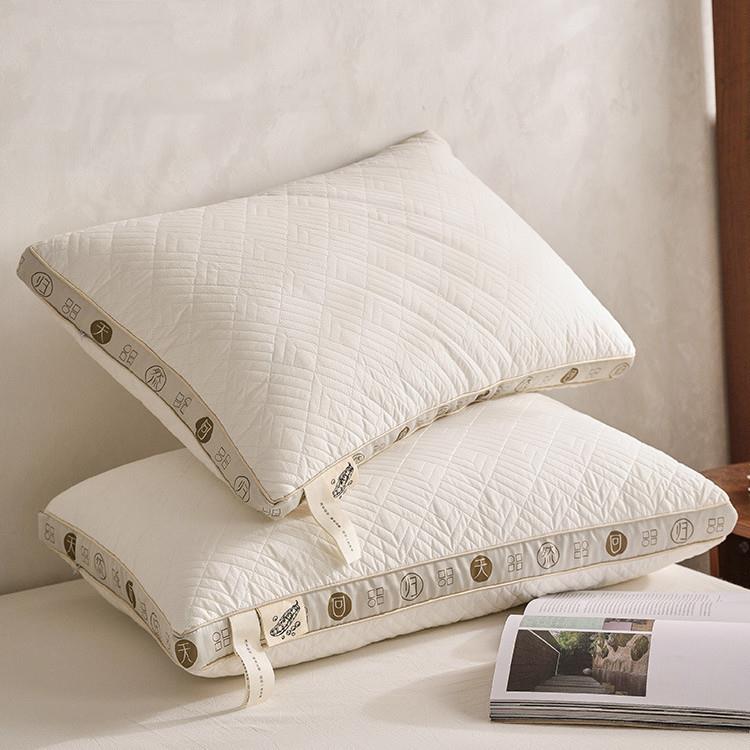 大豆纤维枕头枕芯家用一对拍2助睡眠护颈椎学生宿舍整头男士酒店