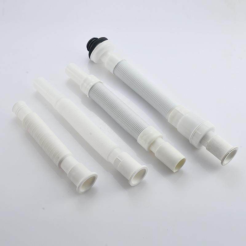 排污管洗漱池水池延长管加长面盆接水管洗手盆下水管软管转接台盆