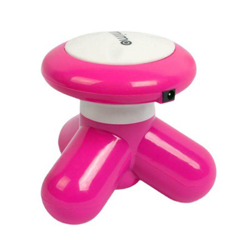 多功能全身震动迷你小型按摩器家用插电手持式电动三角穴位仪