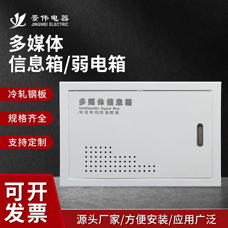 多媒体集线箱装饰画弱电信息盒遮挡配电表电闸箱网线路由器免打孔