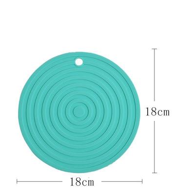 特大圆形硅胶锅垫隔热垫厨房防烫餐桌垫耐热盘杯垫碗垫砂锅垫