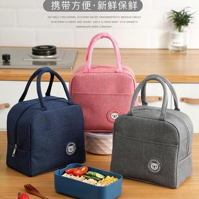 一年级学生装饭盒手提袋小学生专用袋子手提包男孩饭盒袋男童女生