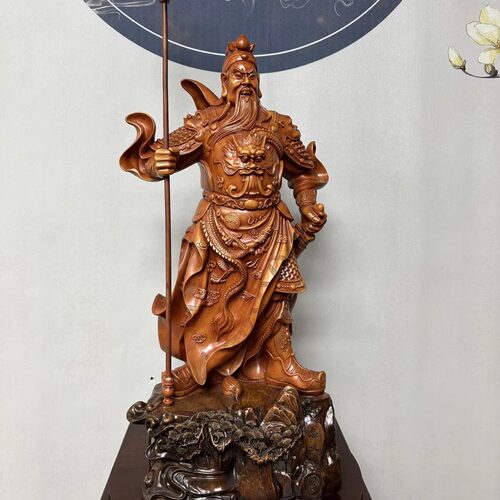 武财神关公摆件树脂工艺品摆件