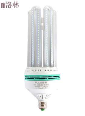 洛林(ROLin)大功率LED灯泡U型节能灯玉米灯E27-6U60W白光6500K(量