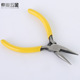 尖嘴钳省力防锈幼无牙扁嘴钳锋利尖嘴钳无牙扁嘴钳批发