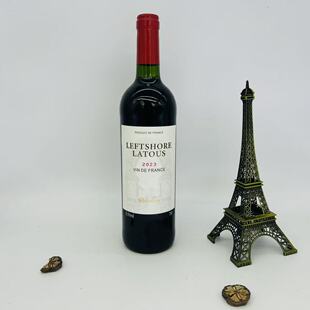 【麦德龙】法国原装进口左岸拉图精选2023干红葡萄酒750ml