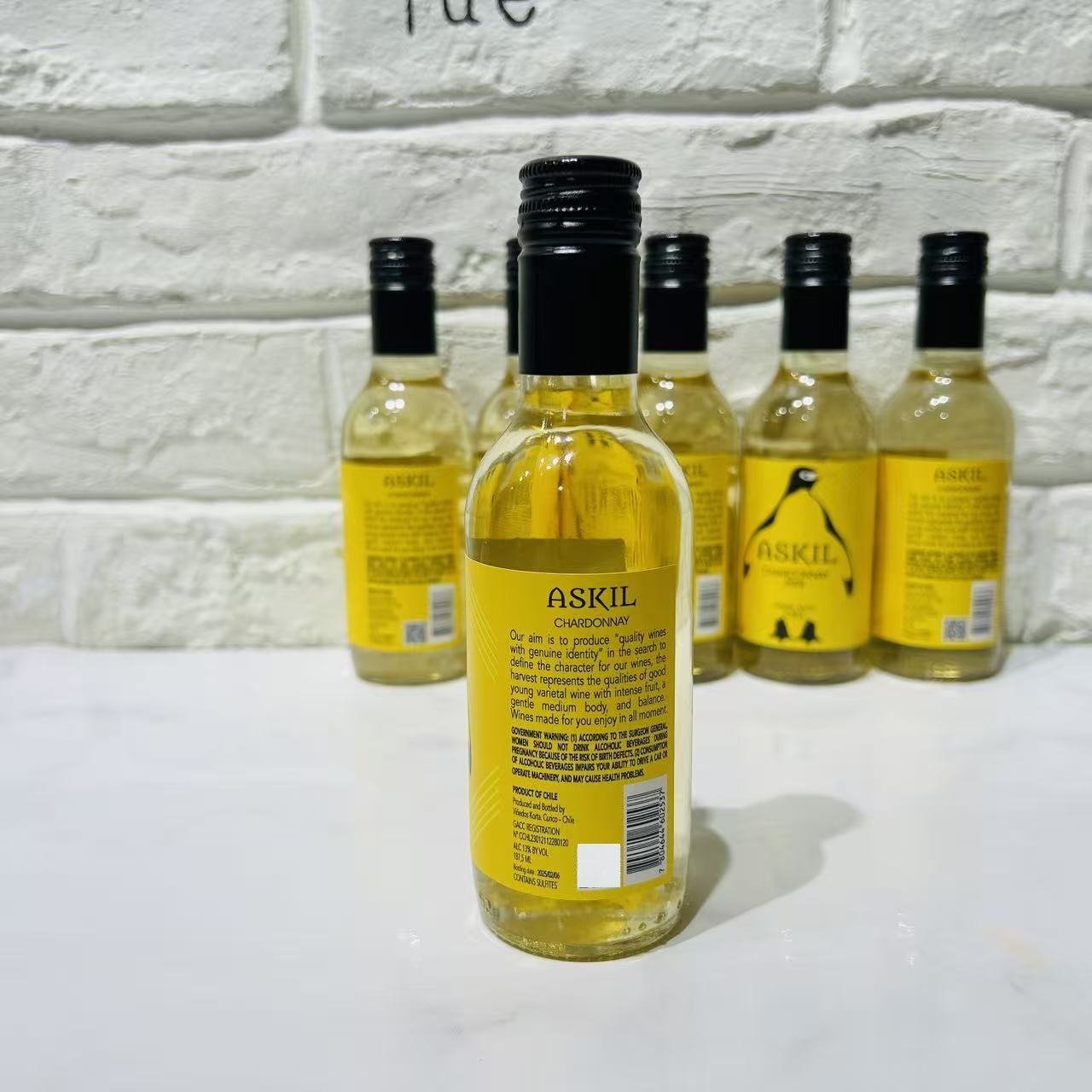 CHARDONNAY 2024 CENTRAL VALLEY CHILE 187mX6 13%vol