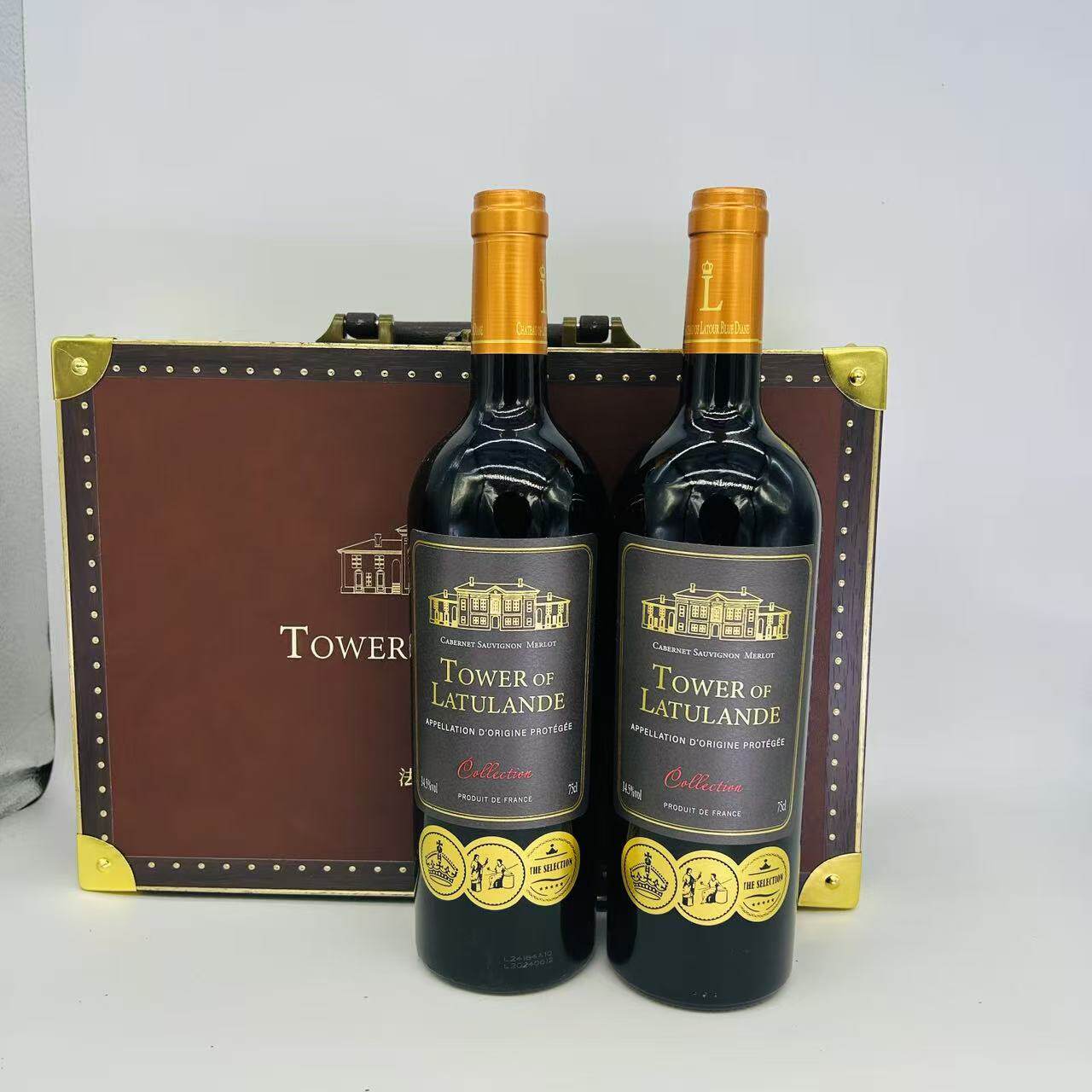TOWER OF LATULAND APPELLATION VIN DEBORDEAUX PROTEGEE 75CLX2